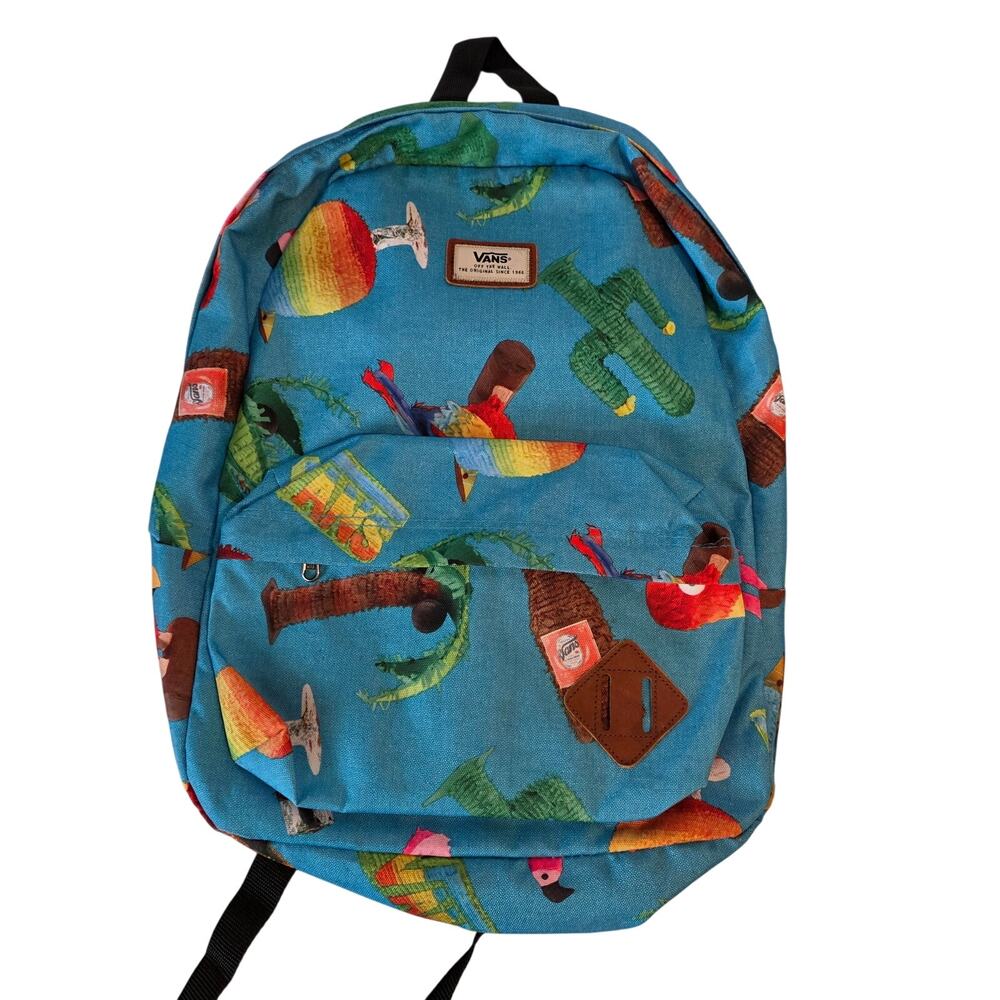 Vans Old Skool Novelty Tropical Piñata Backpack Blue One Size
